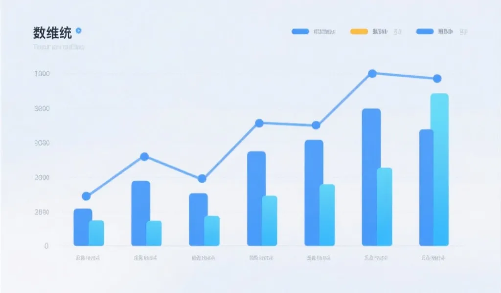 数据趋势图表示意